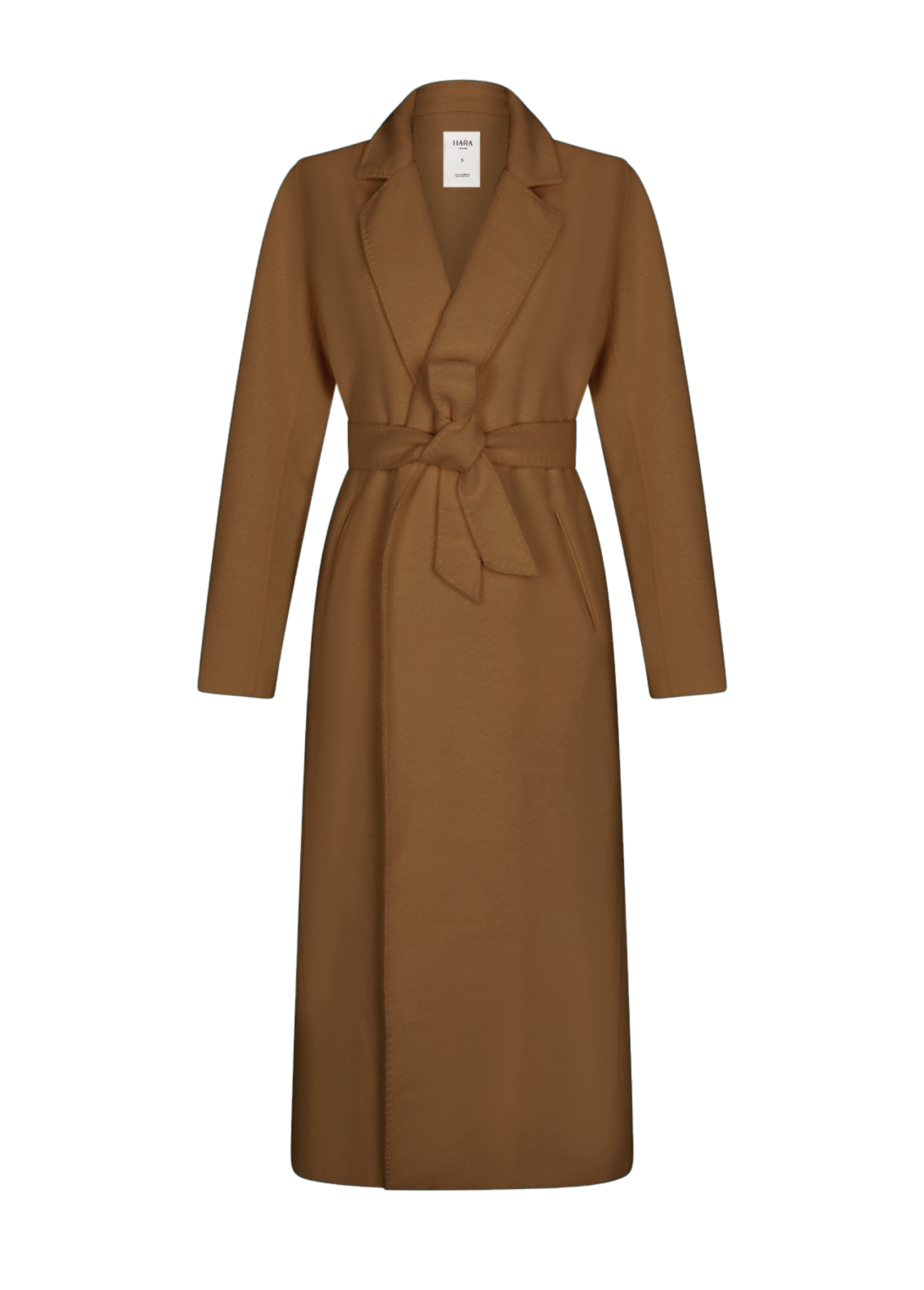 HARA LINE TRENCH COAT - CAMEL