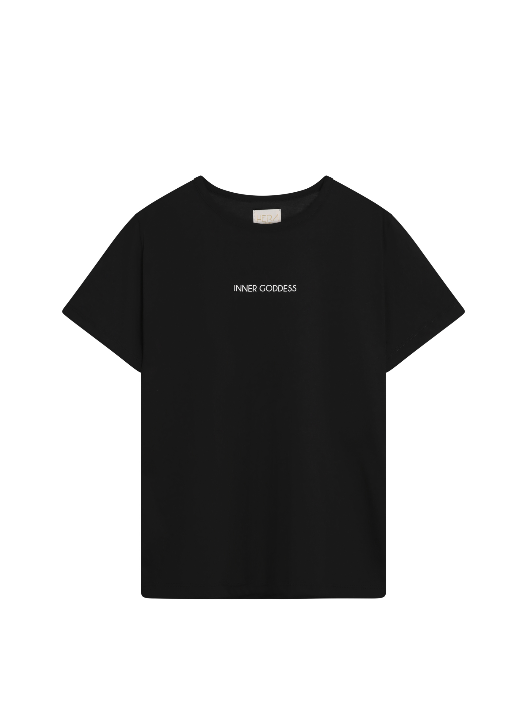 JUNO INNER GODDESS T-SHIRT - BLACK