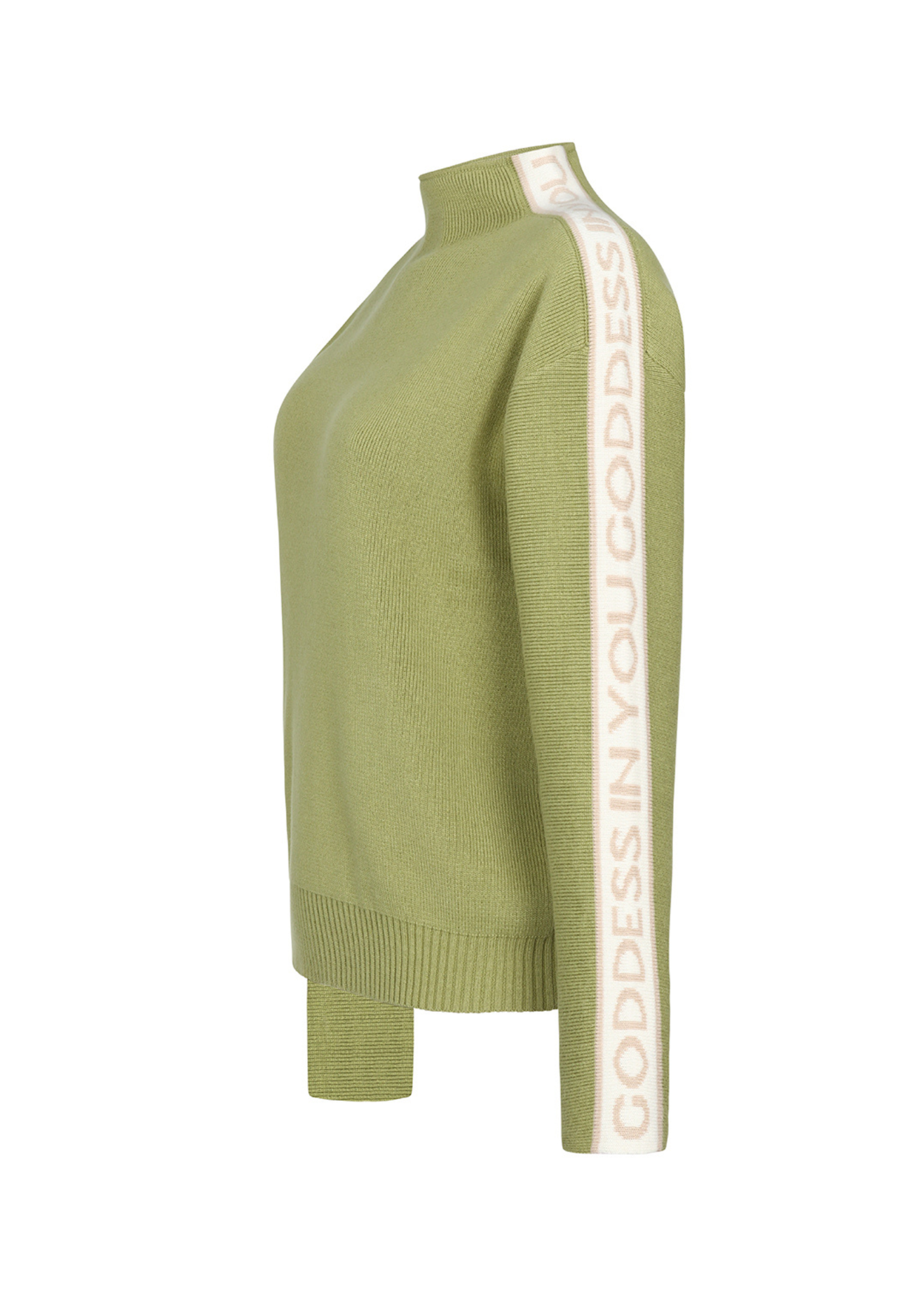 GODDESS IN YOU SWEATER - PISTACHIO