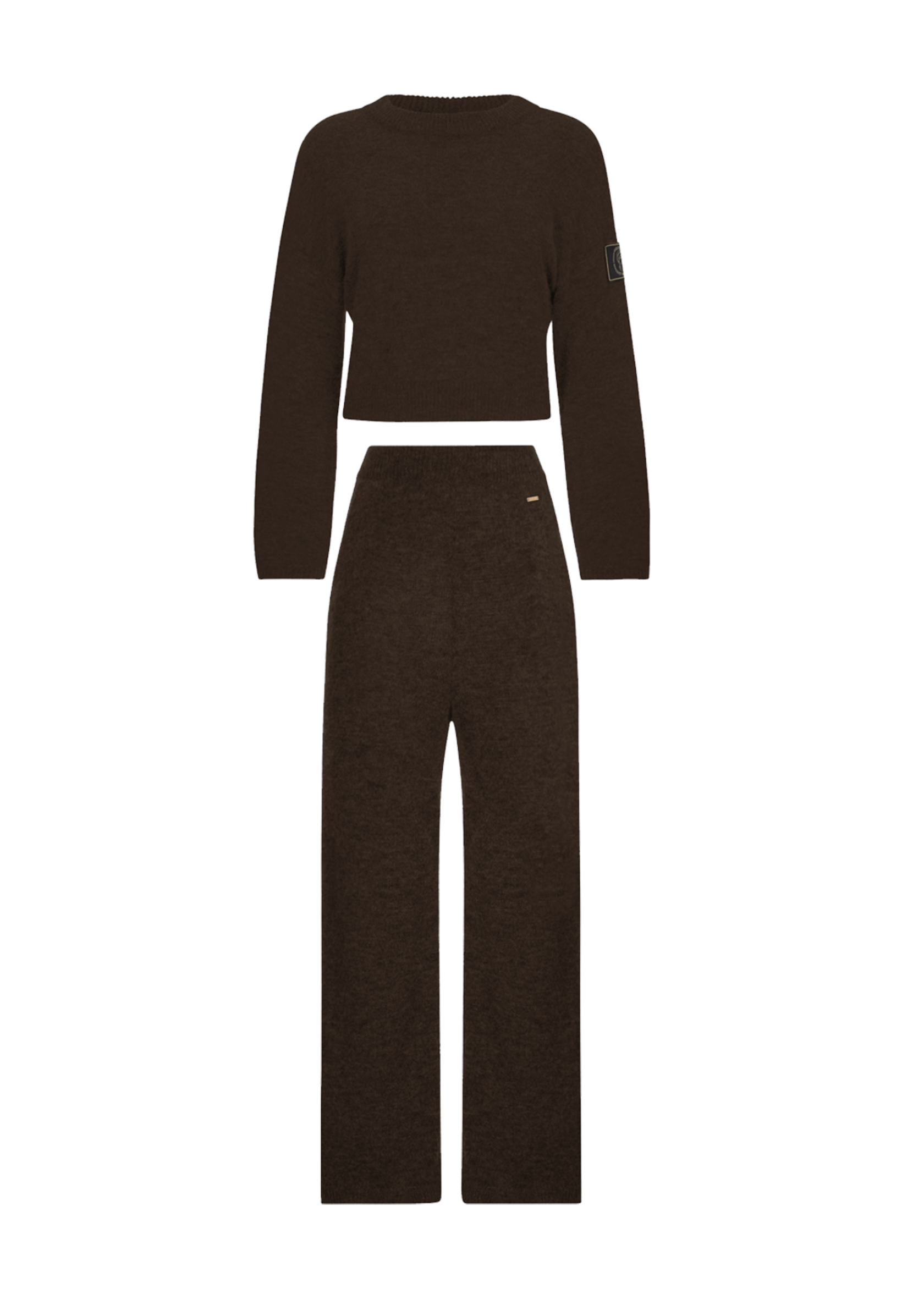 TERRA KNIT SET - CHOCOLATE
