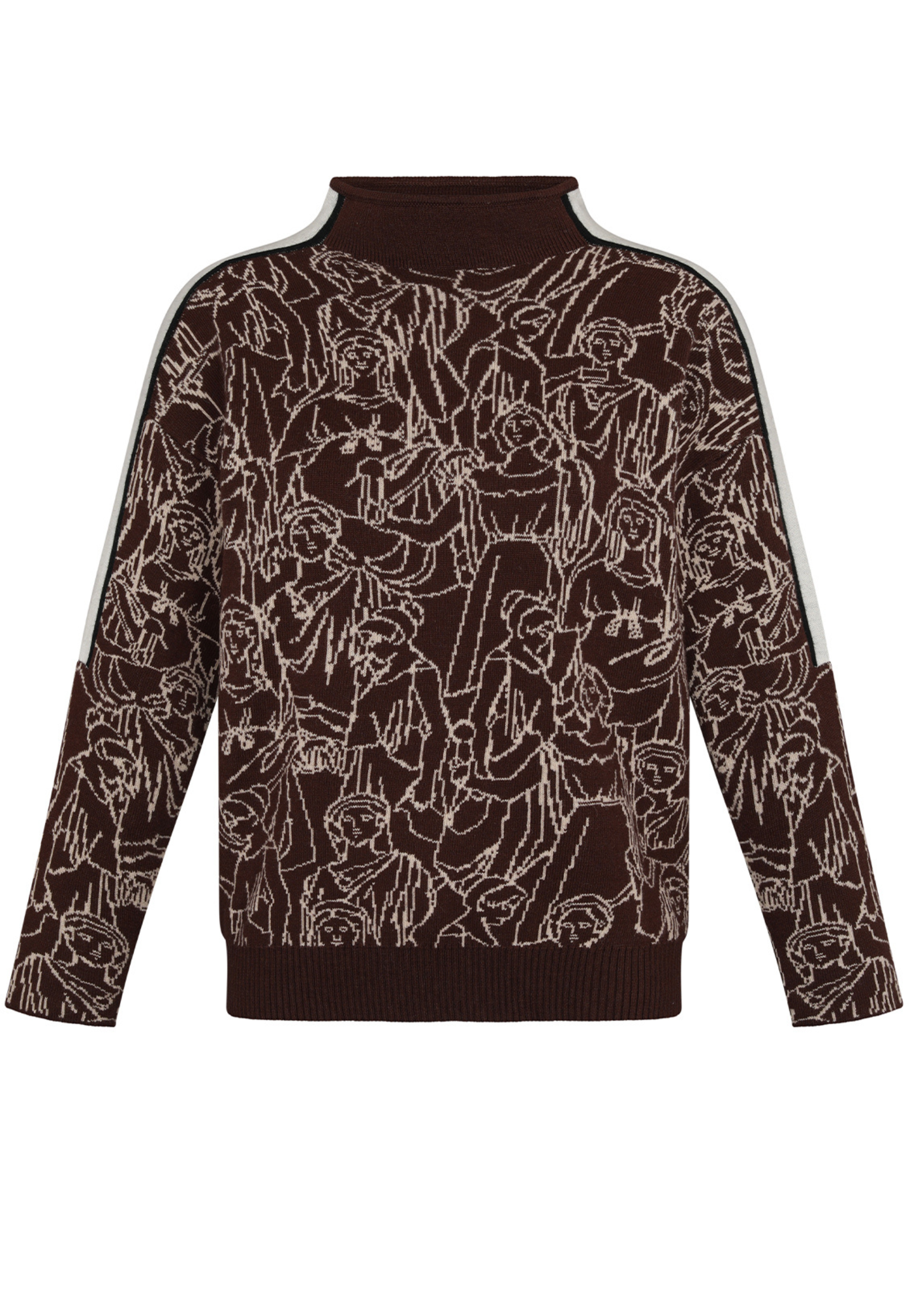 DIOSAS SWEATER - CHOCOLATE